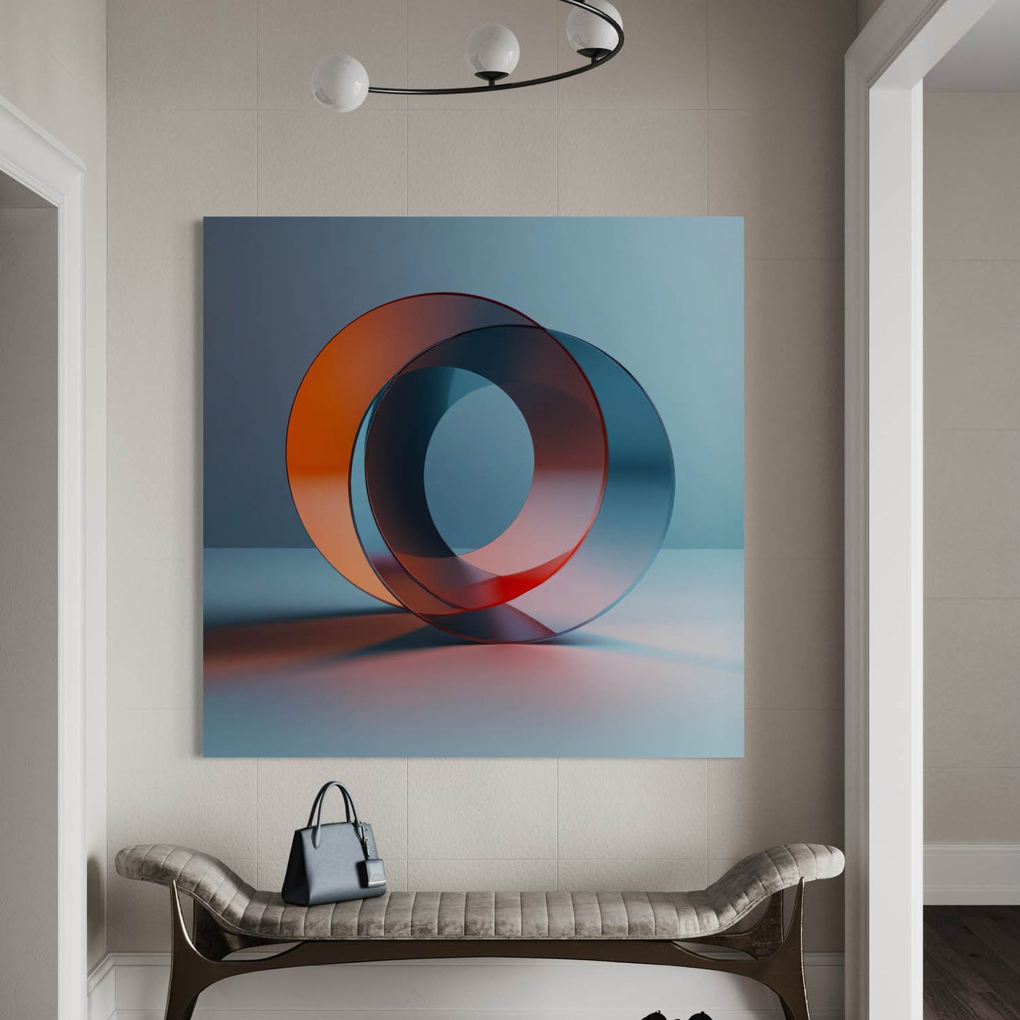 Gentle Orbit - Canvas Wall Art