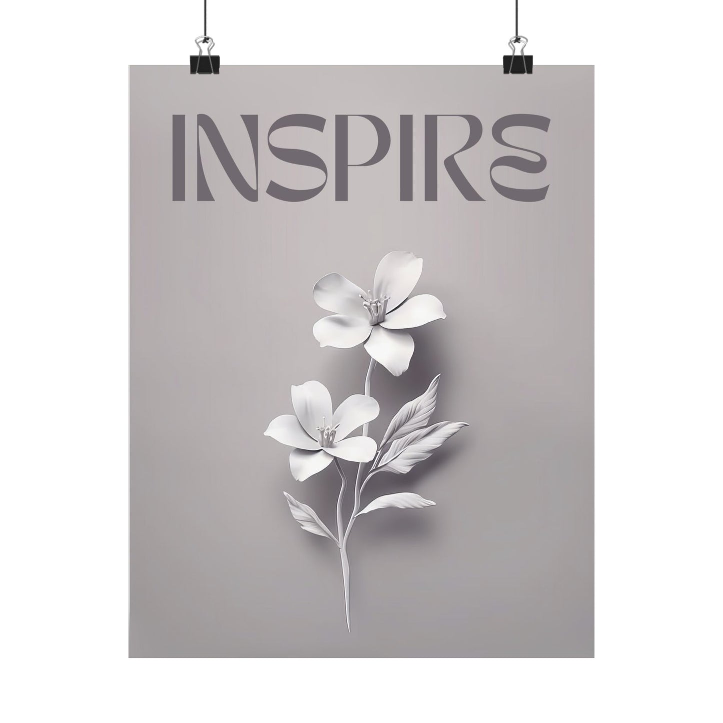 Inspire – Floral Art Print