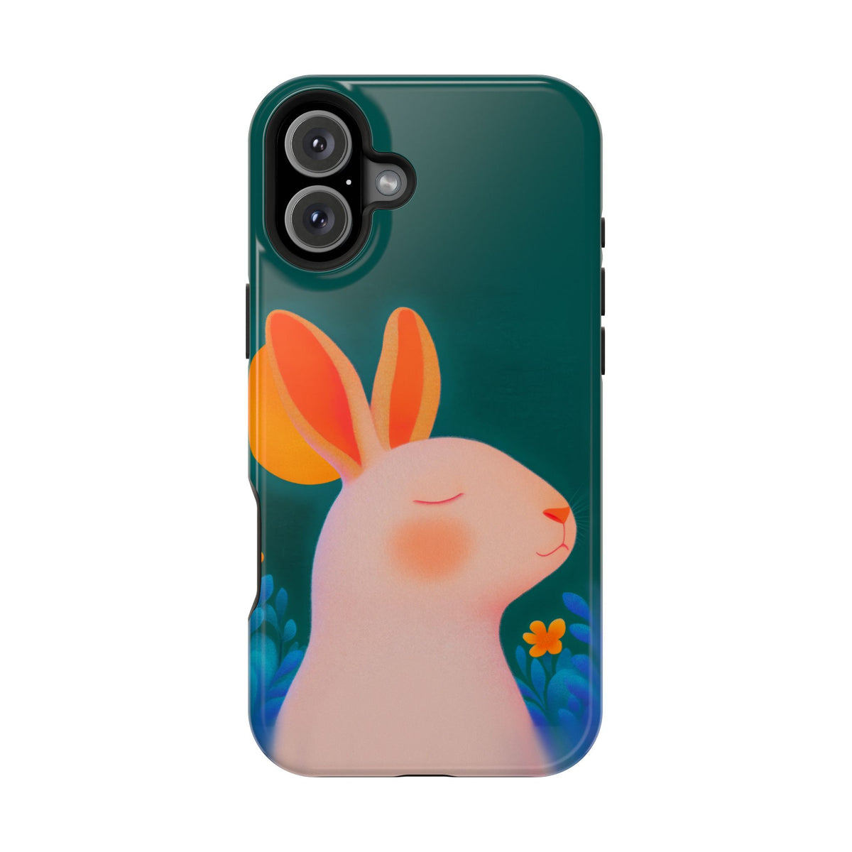 Emerald Bunny - Magnetic iPhone Case