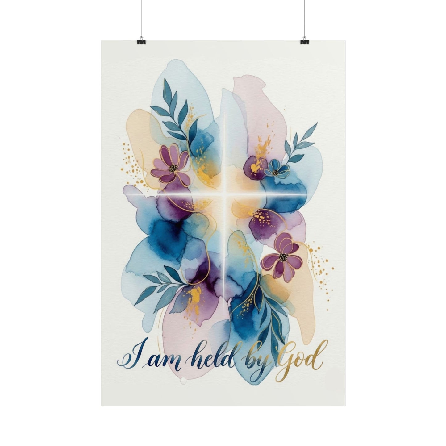 I Am Held by God - Art Print