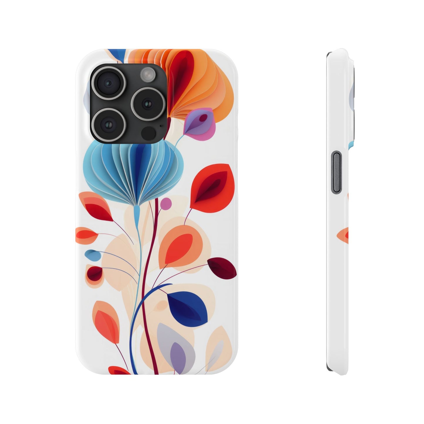 Stylish Floral - iPhone Case