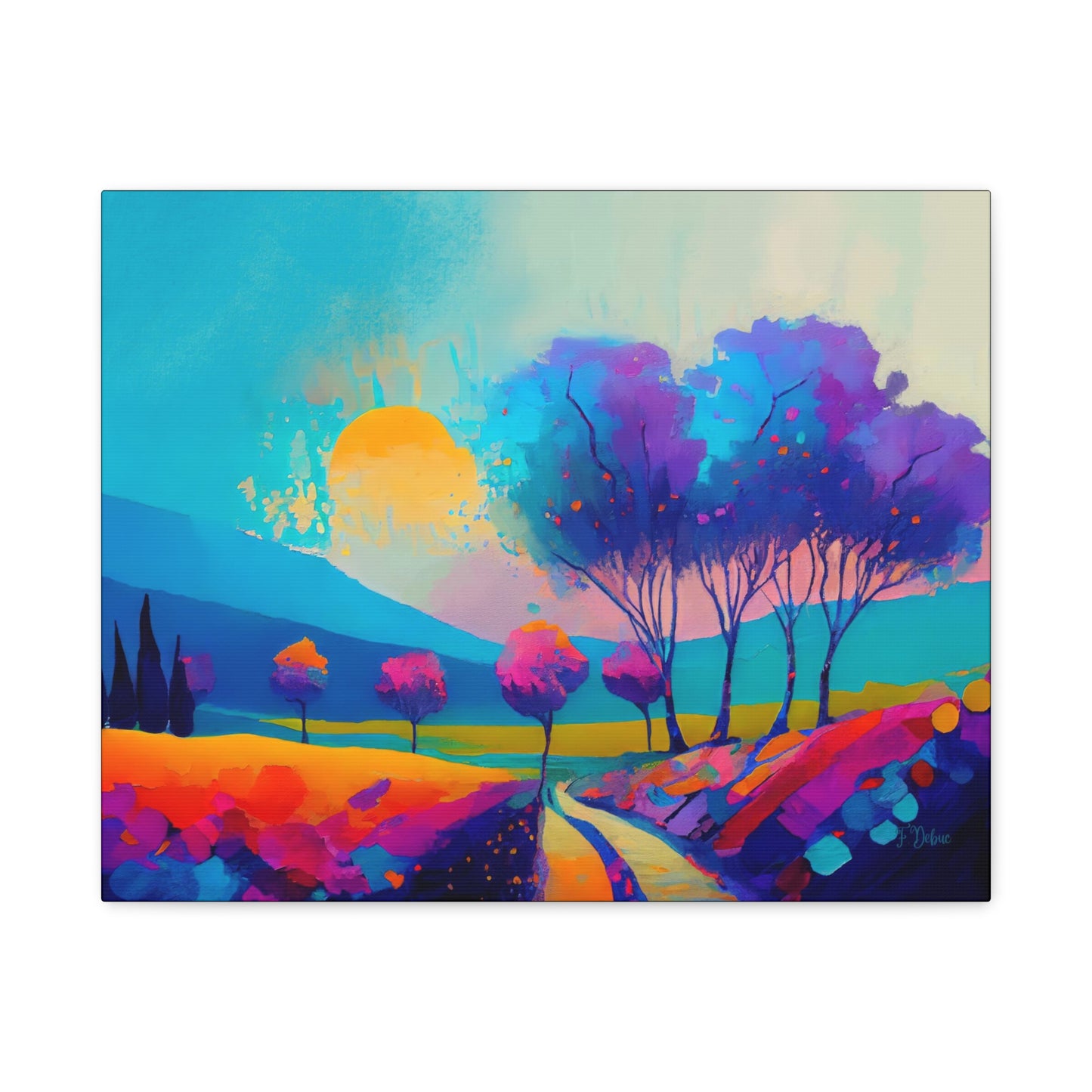 Impressionistic Landscape - Canvas Wall Art
