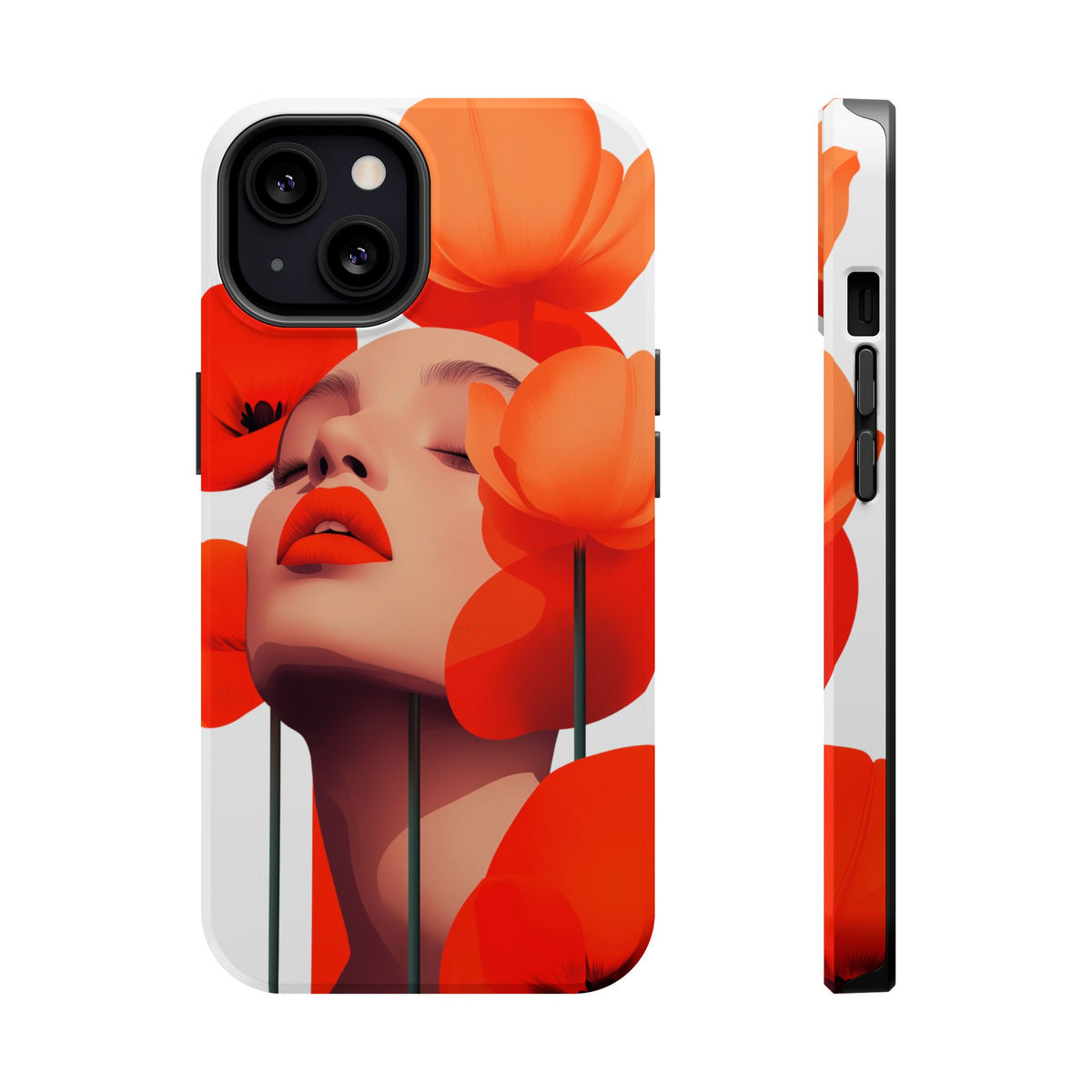 Dahlia Portrait - Magnetic iPhone Case