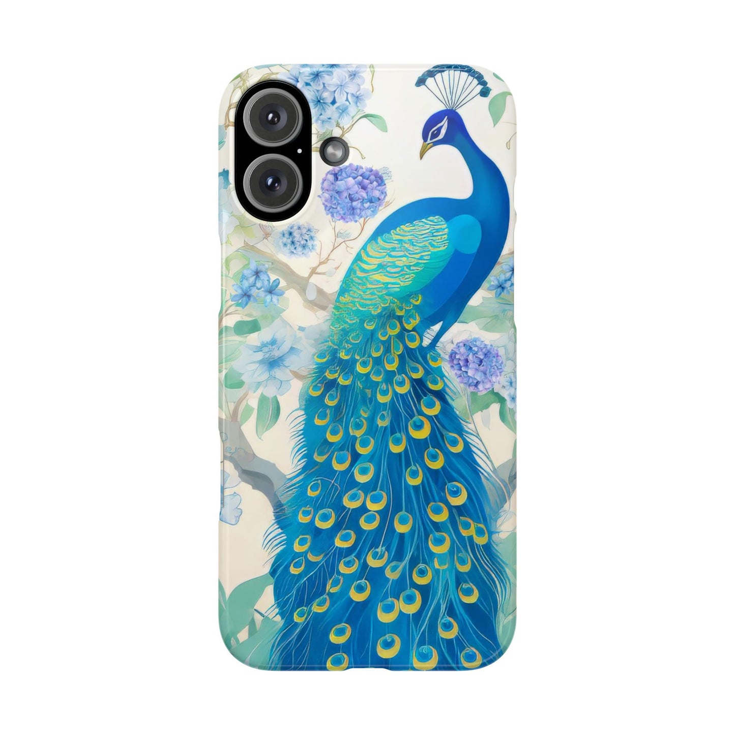 Elegant Peacock - iPhone Case