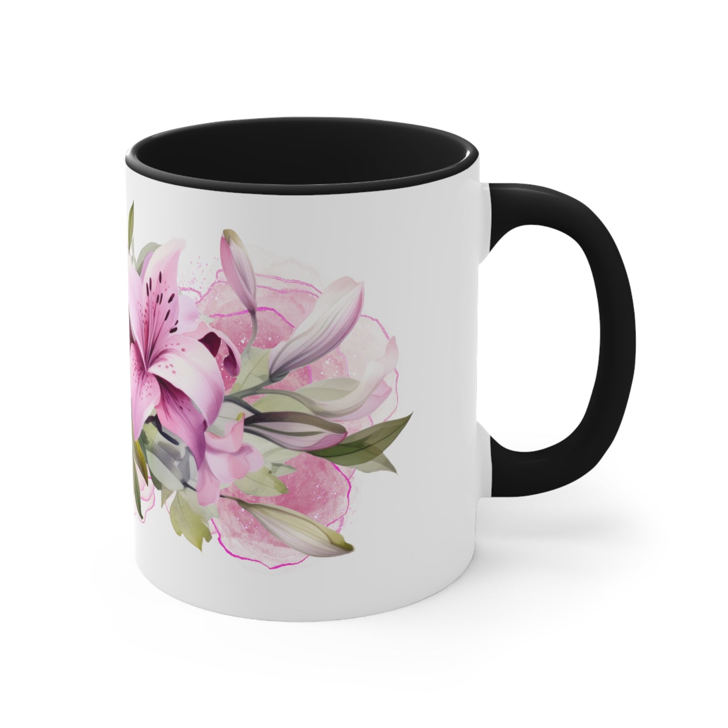 Lily Floral Mug