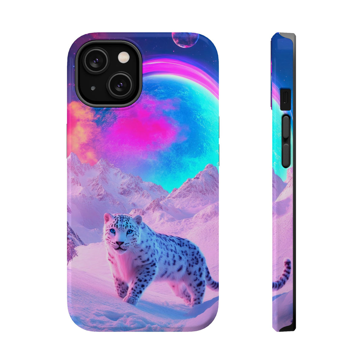 Snow Leopard - Magnetic iPhone Case