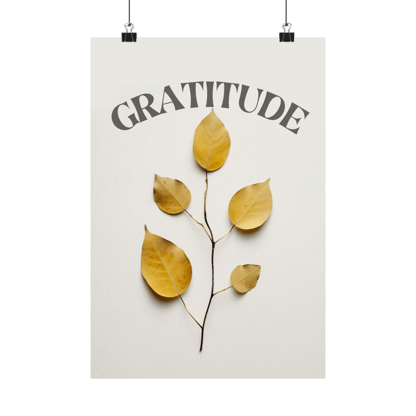 Gratitude – Botanical Art Print