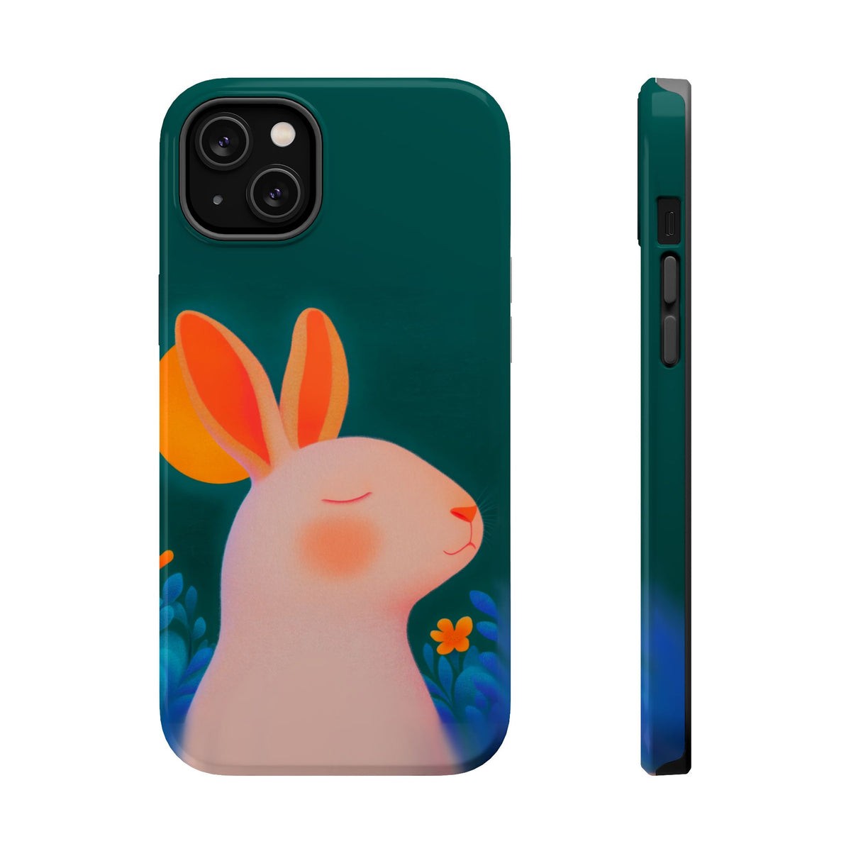 Emerald Bunny - Magnetic iPhone Case