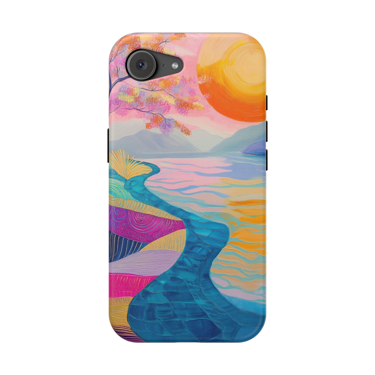 Sunset River - Magnetic iPhone Case
