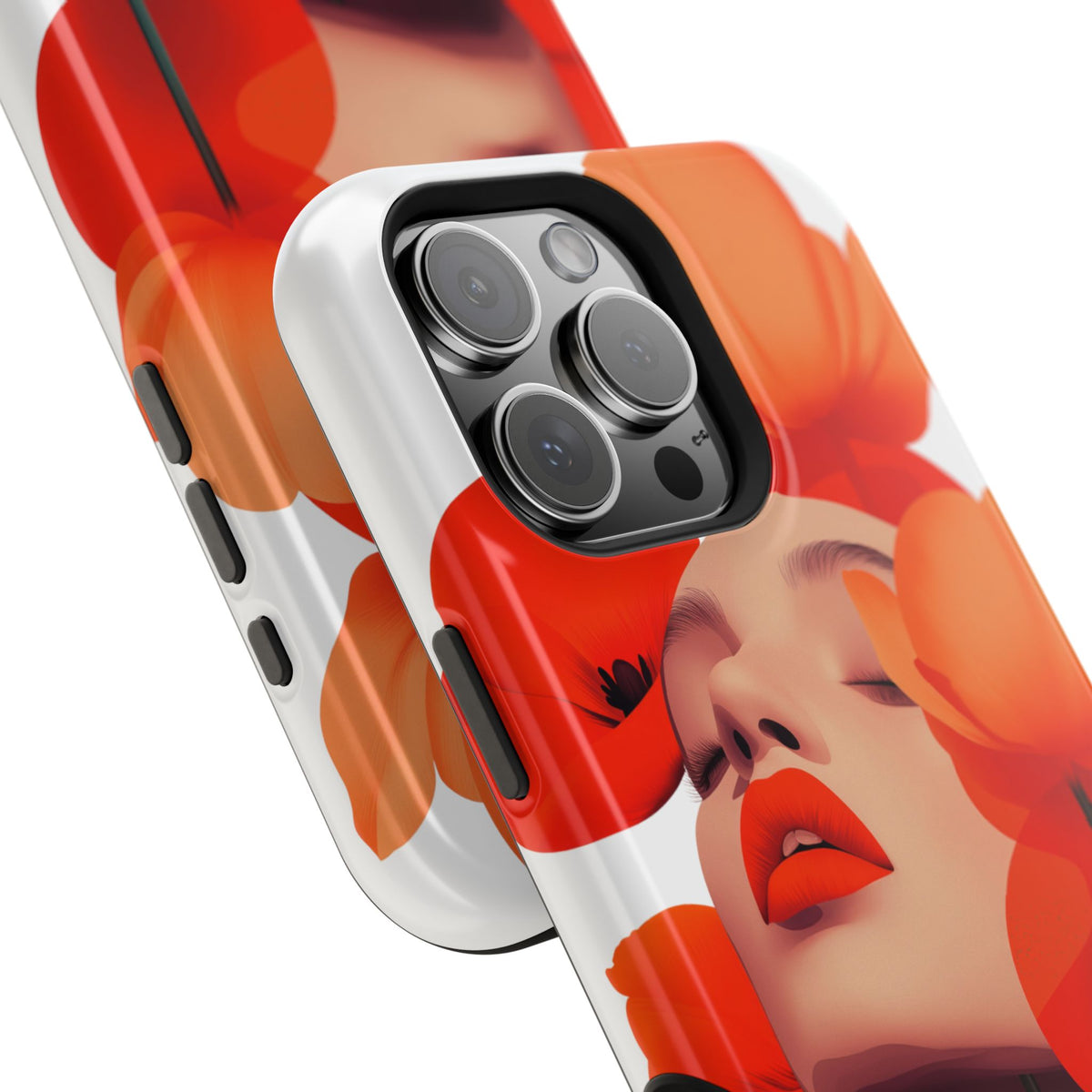 Dahlia Portrait - Magnetic iPhone Case
