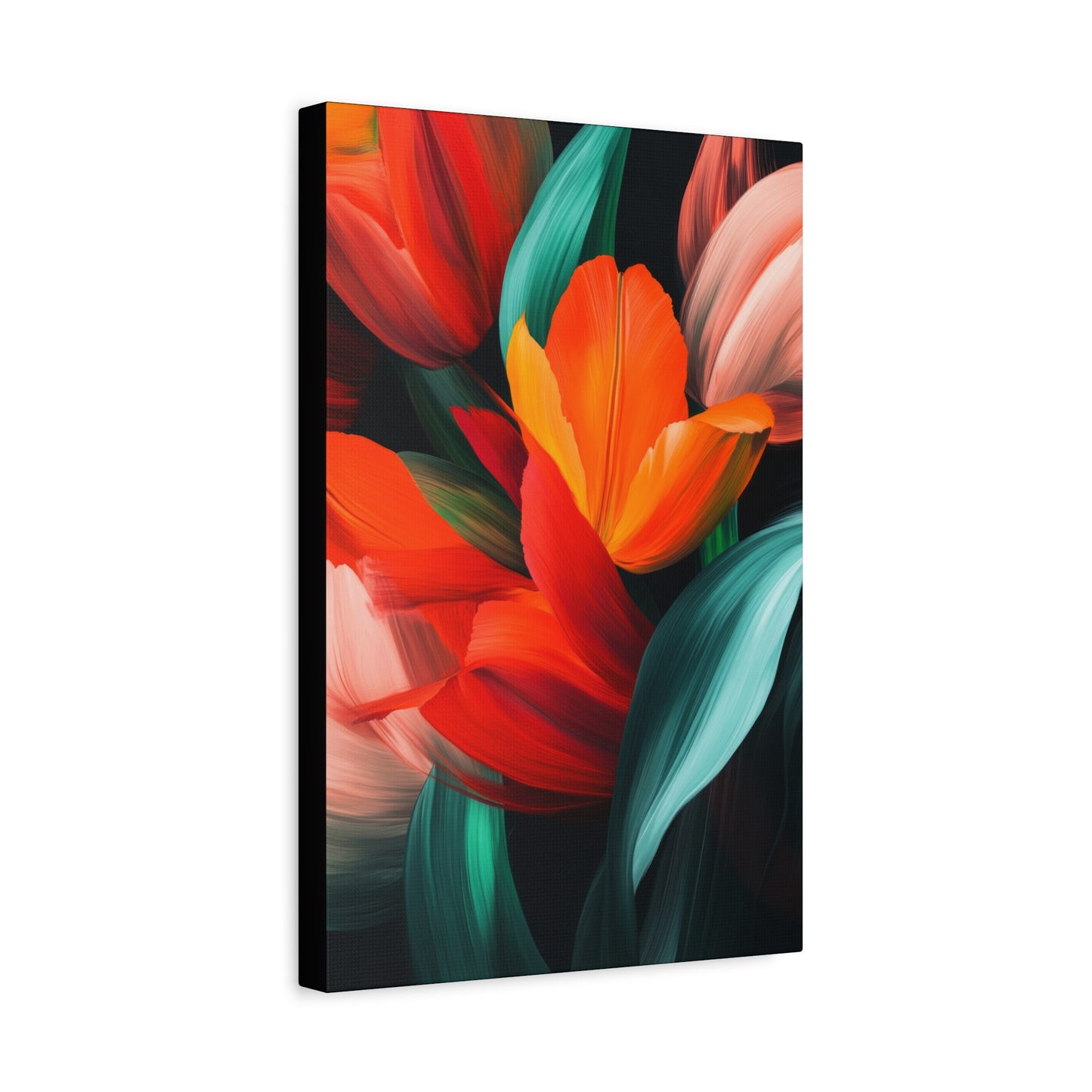 Golden Bloom - Canvas Wall Art