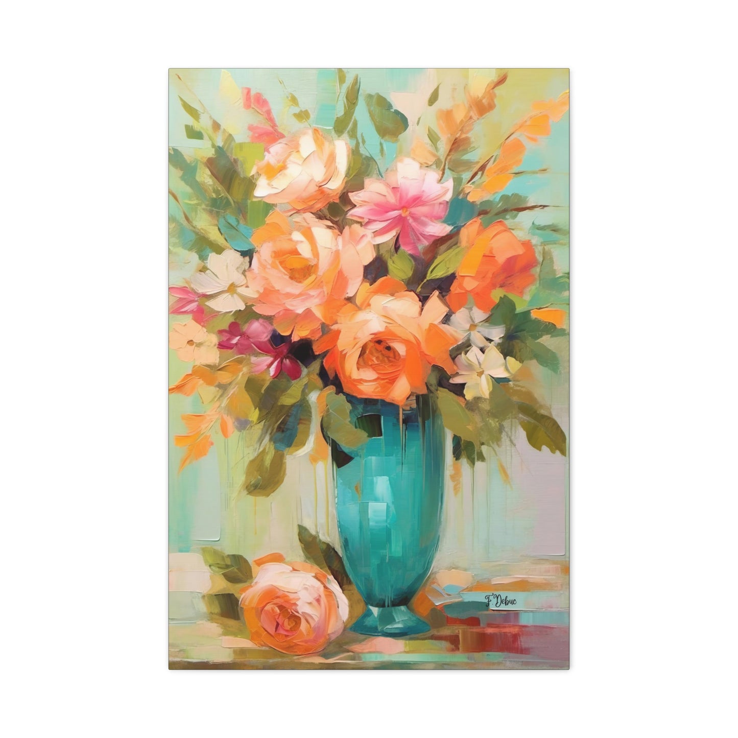 Artistic Bouquet - Canvas Wall Art