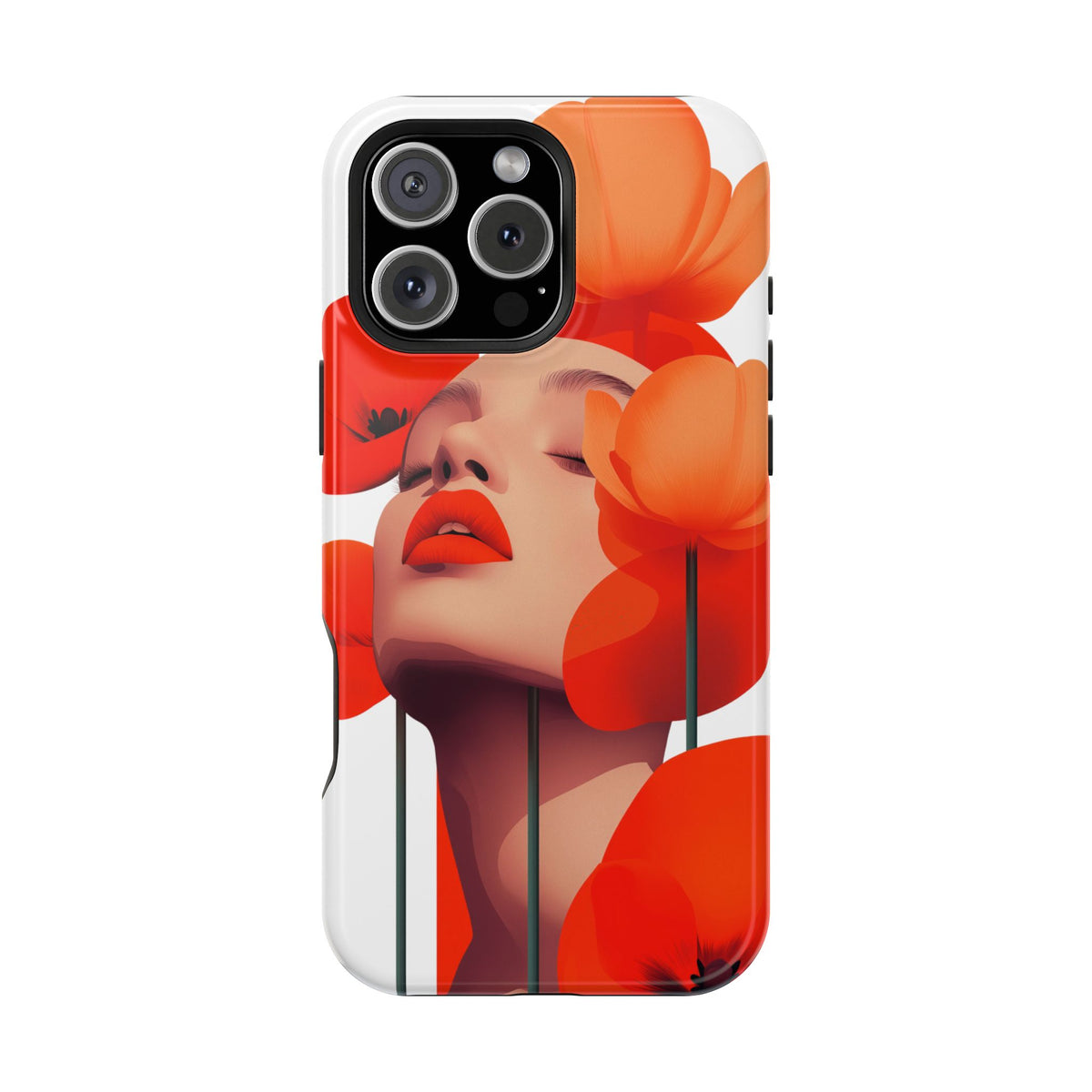 Dahlia Portrait - Magnetic iPhone Case