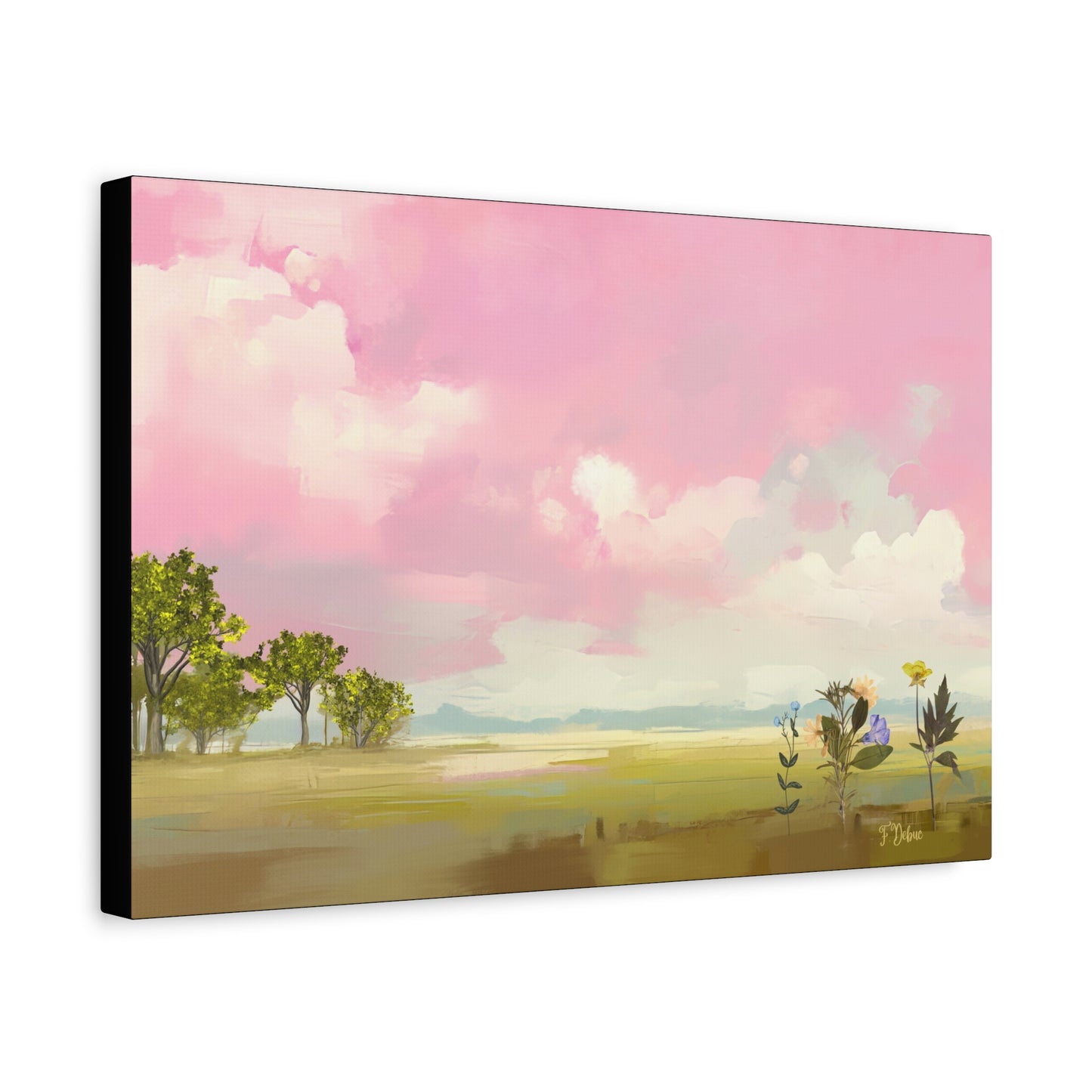 Pastel Serenity - Canvas Wall Art