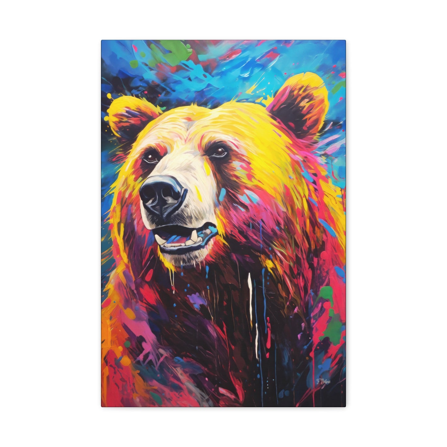 Majestic Bear - Canvas Wall Art