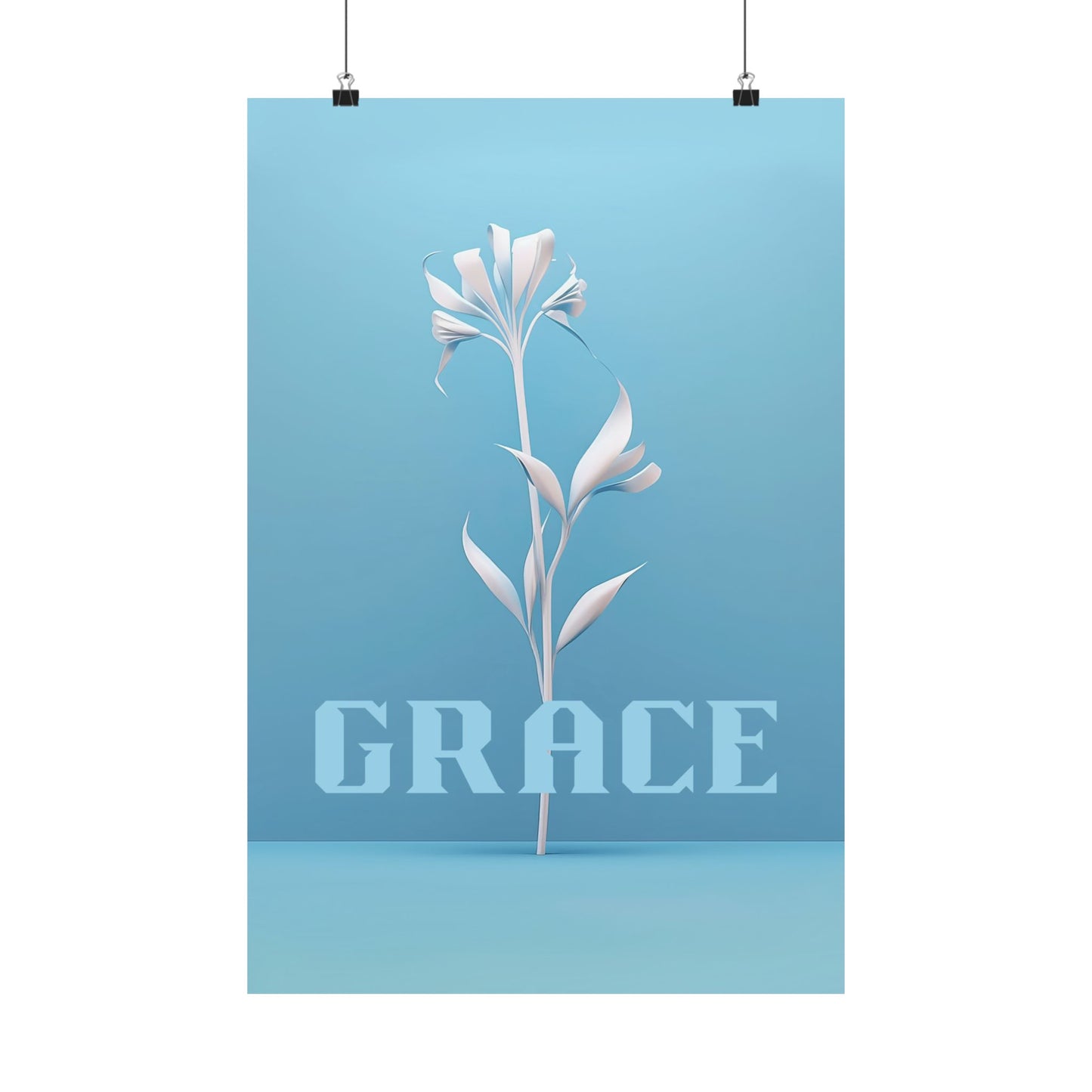 Grace – Floral Art Print