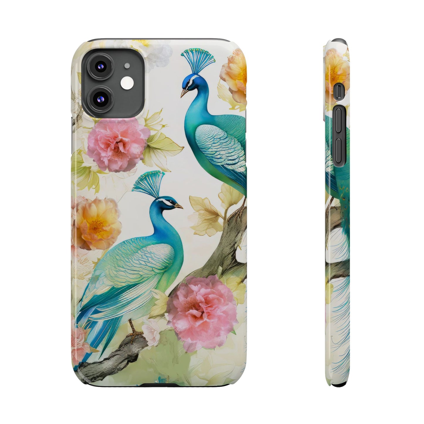 Artistic Peacock - iPhone Case