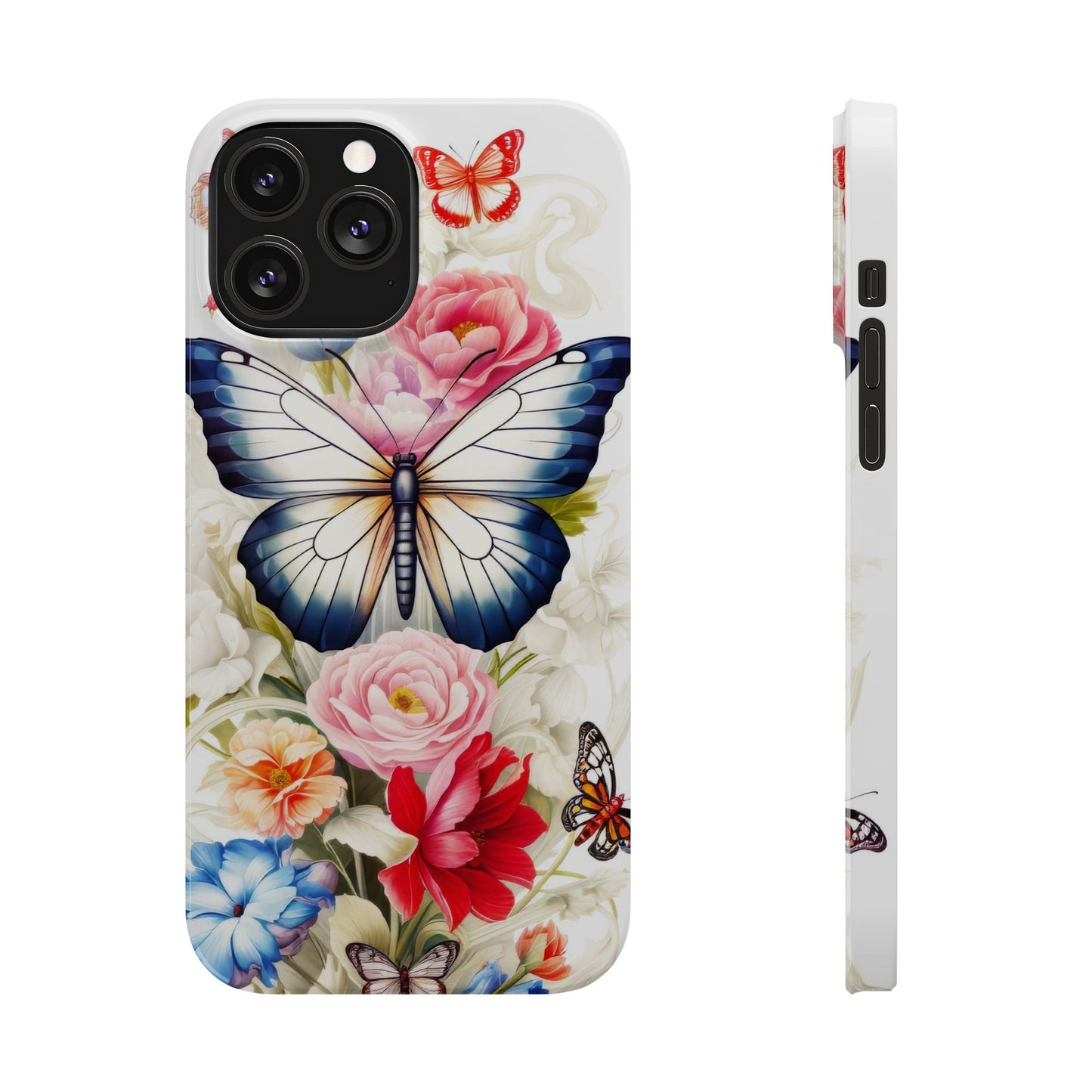 Butterfly Floral - iPhone Case