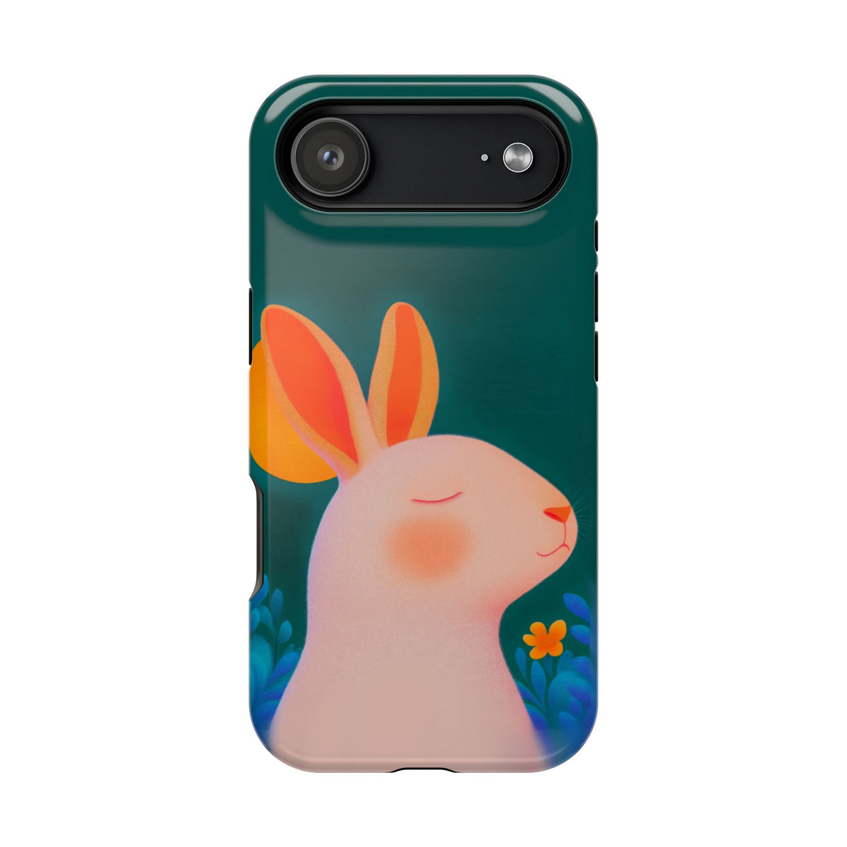 Emerald Bunny - Magnetic iPhone Case