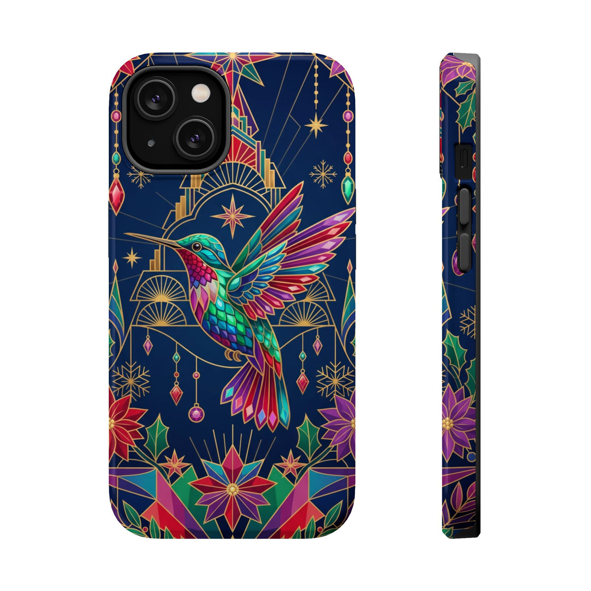 Celestial Hummingbird - Magnetic iPhone Case