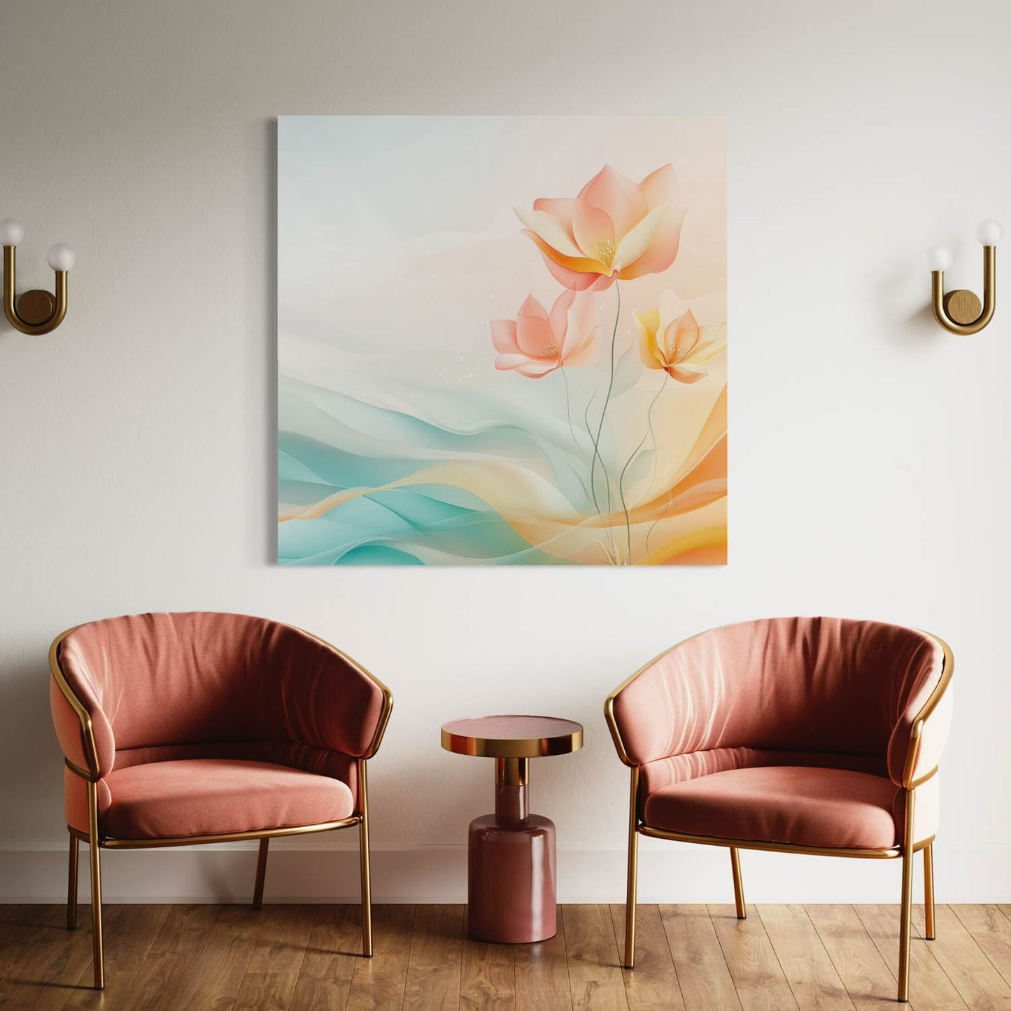 Petal Whisper - Canvas Wall Art