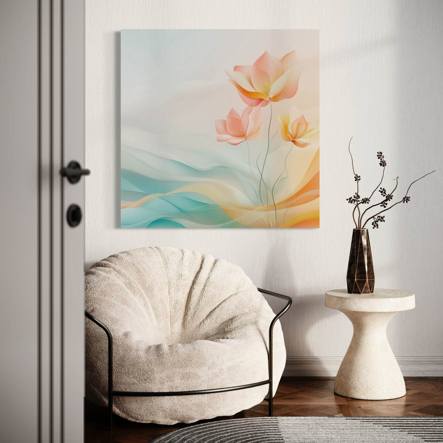 Petal Whisper - Canvas Wall Art