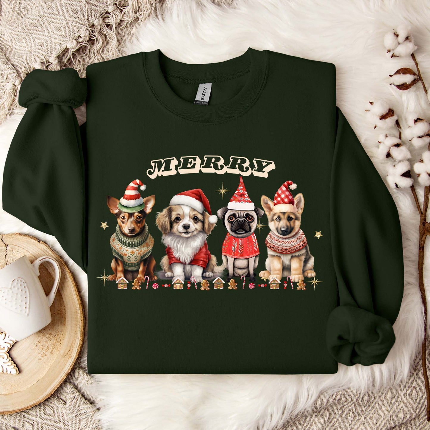 Christmas Puppy Sweatshirt