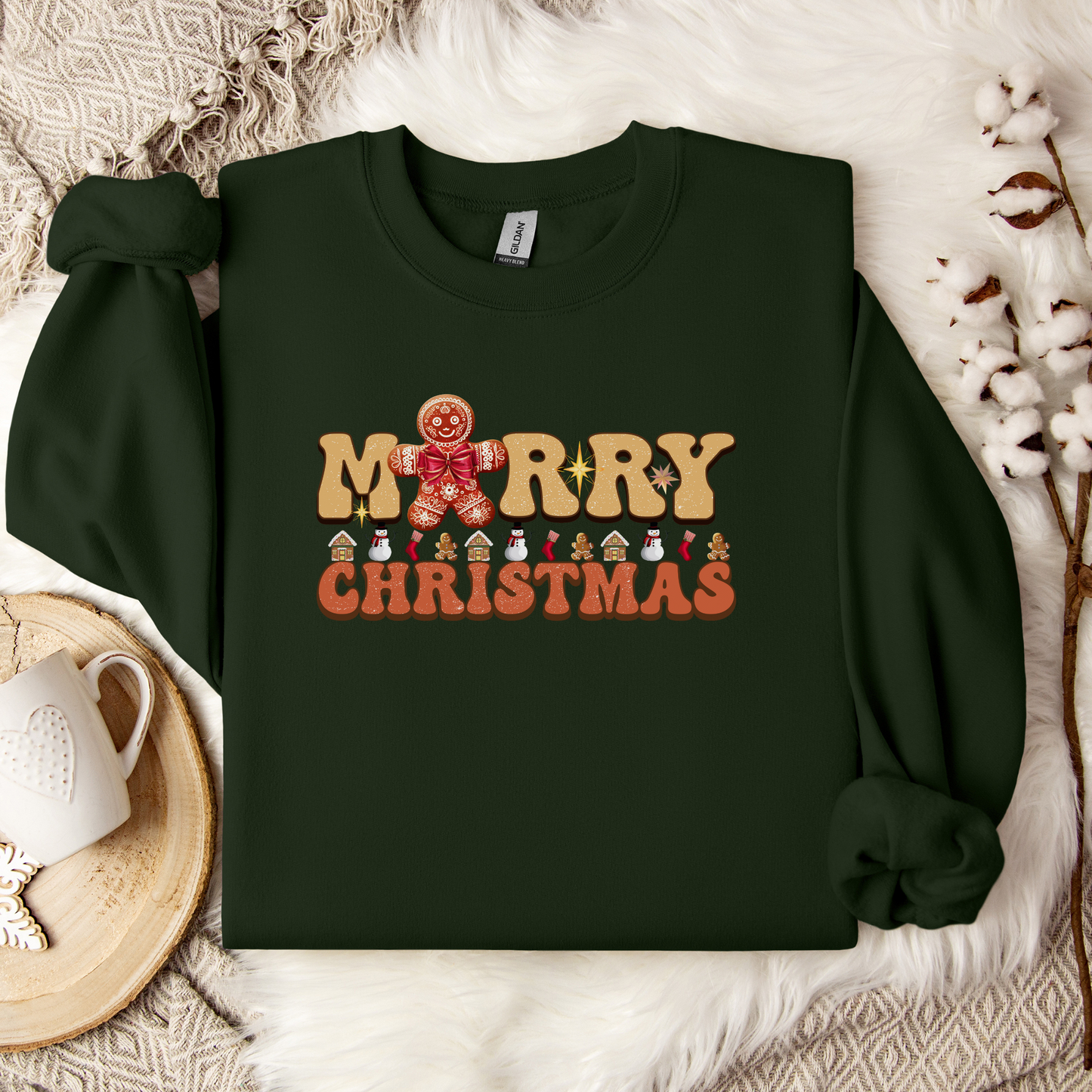 Gingerbread Christmas Sweatshirt