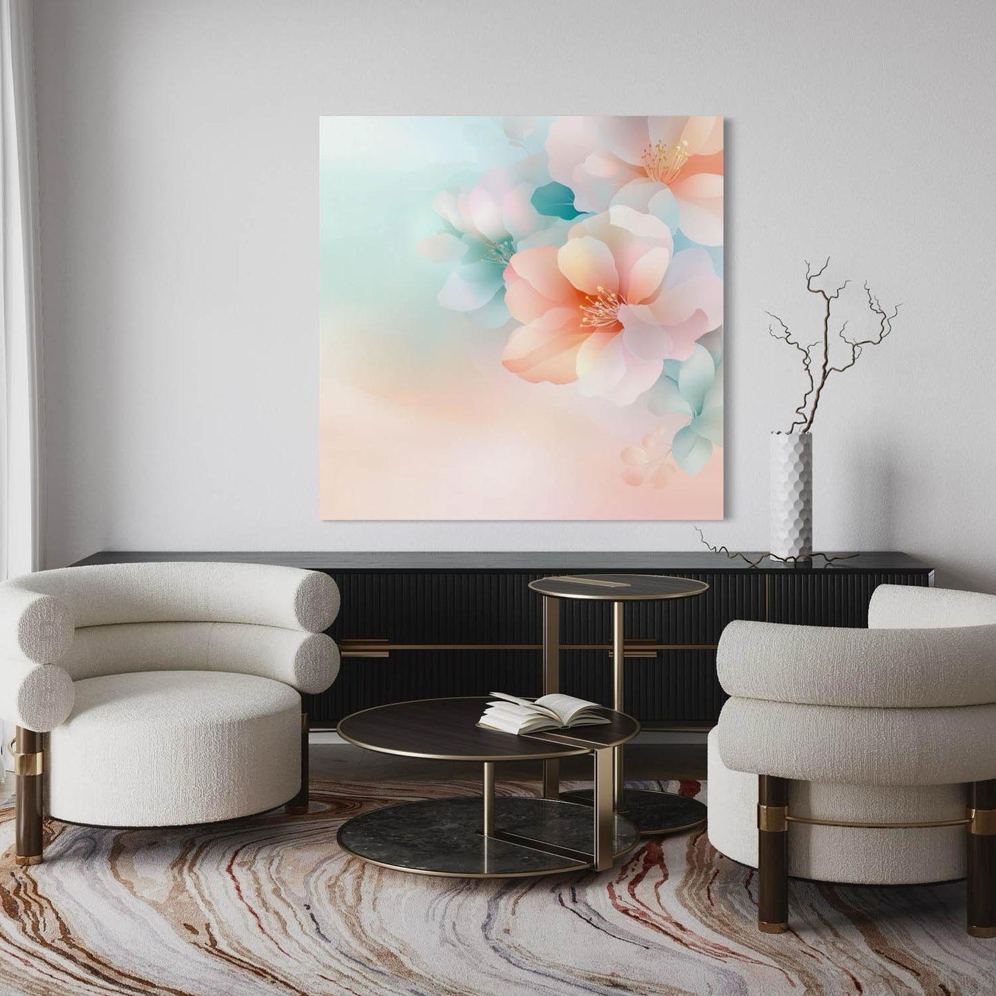 Bloom of Stillness - Canvas Wall Art