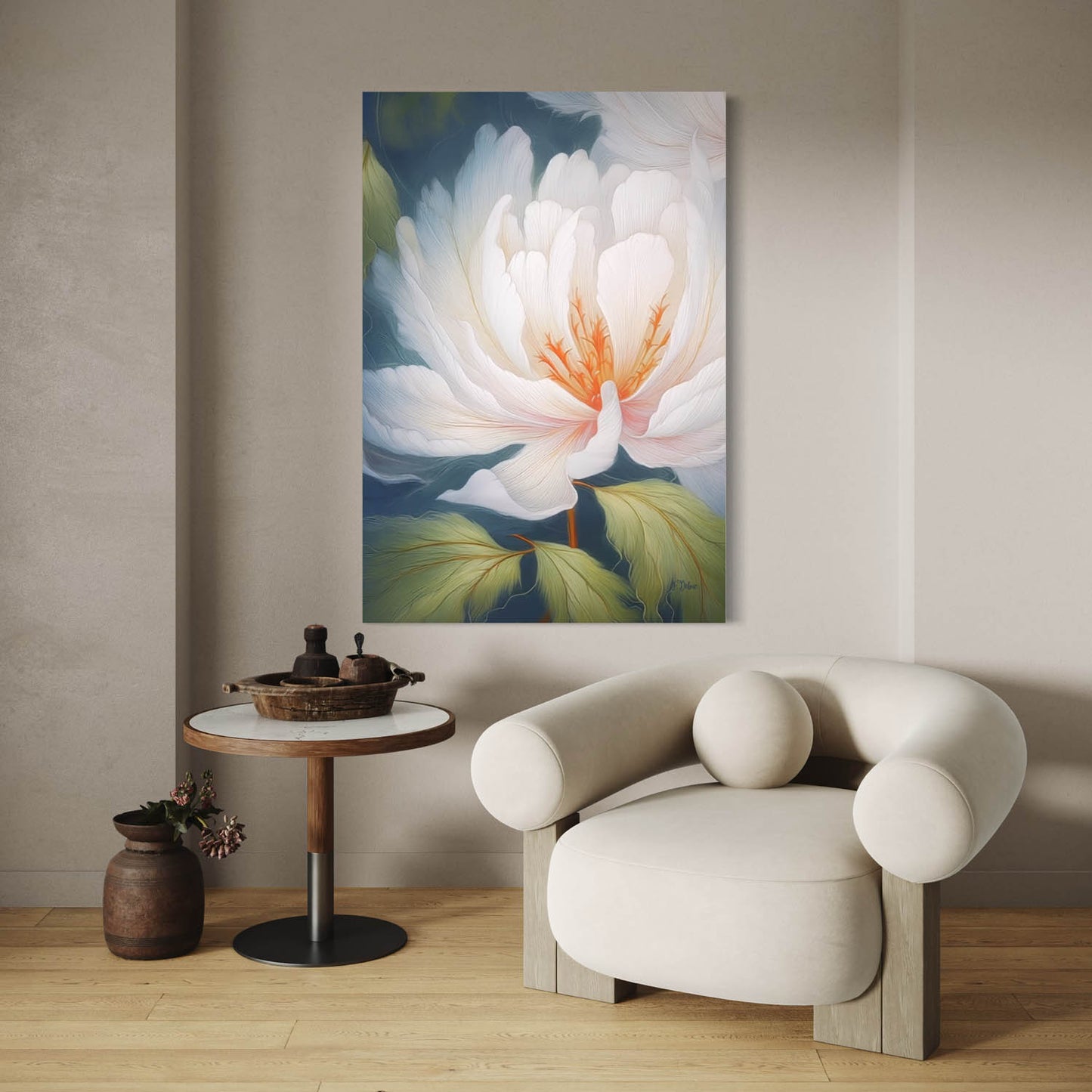 Soft Elegance - Canvas Wall Art