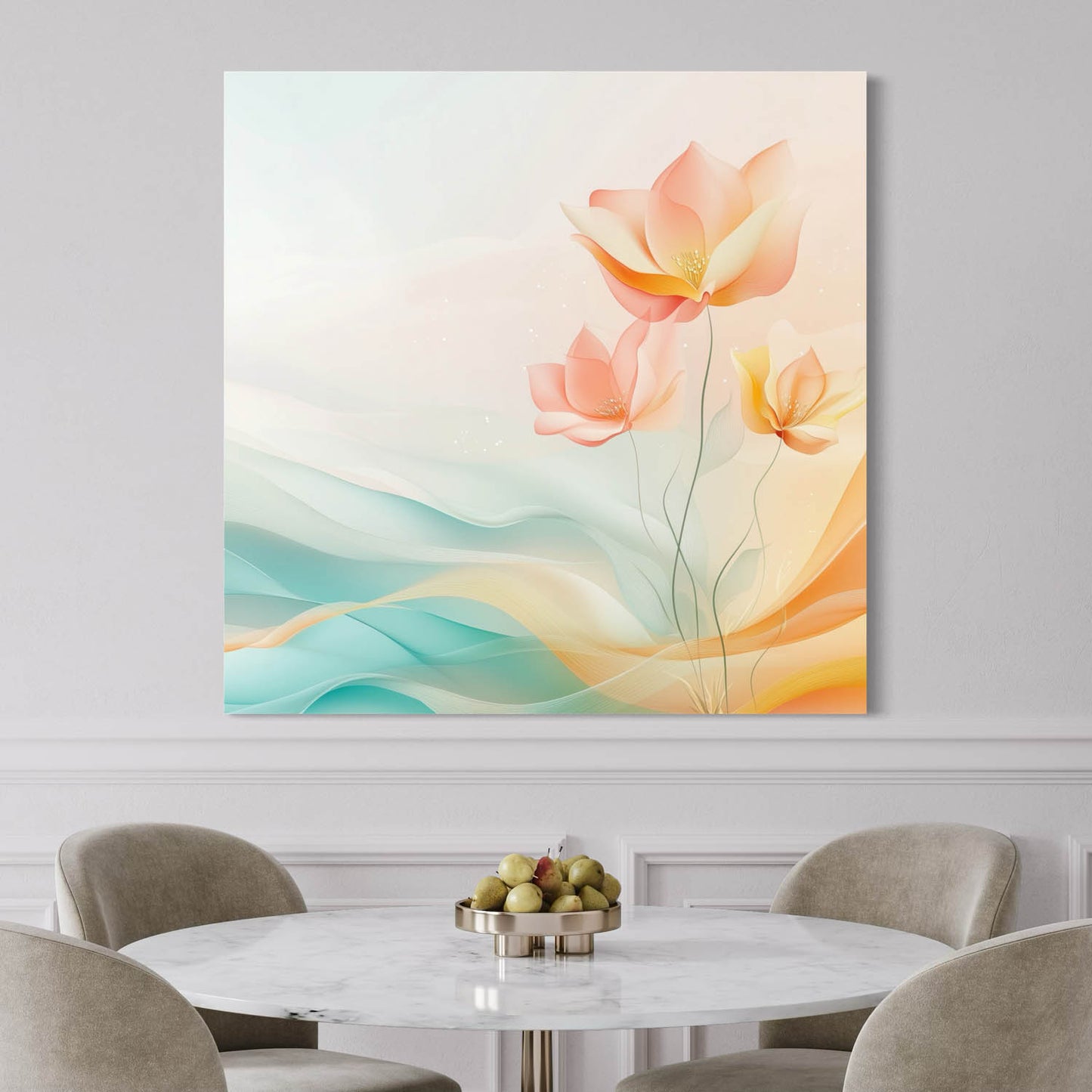 Petal Whisper - Canvas Wall Art