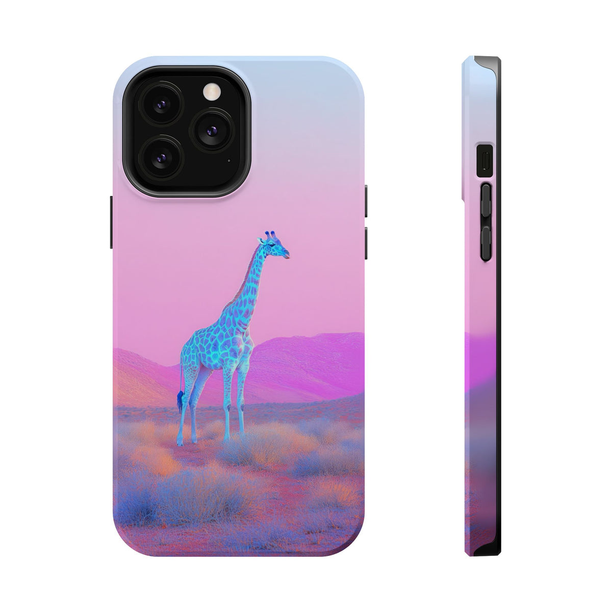 Giraffe Landscape - Magnetic iPhone Case
