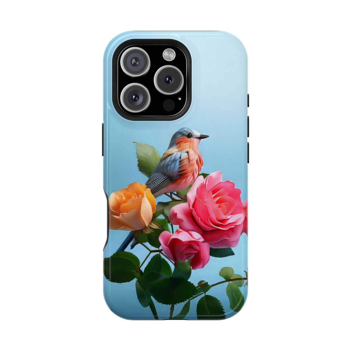 Songbird & Roses - Magnetic iPhone Case