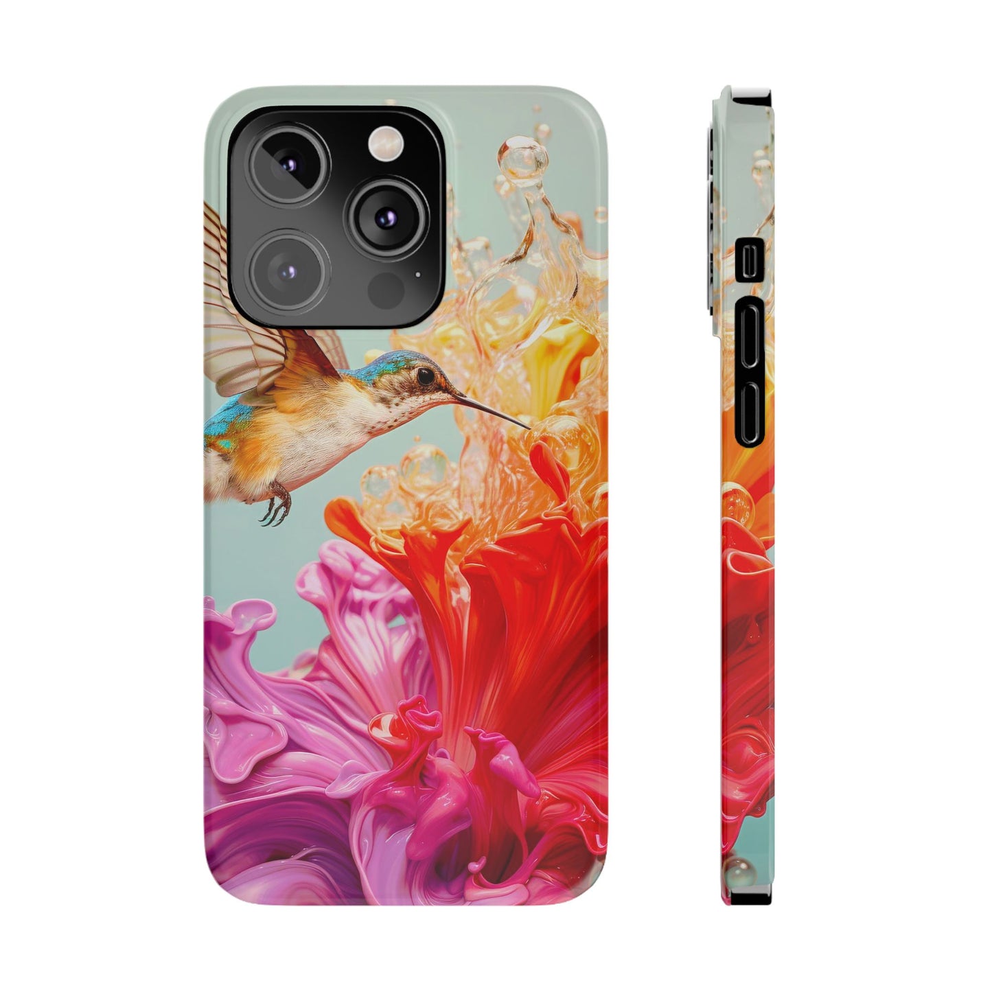 Playful Bird - iPhone Case