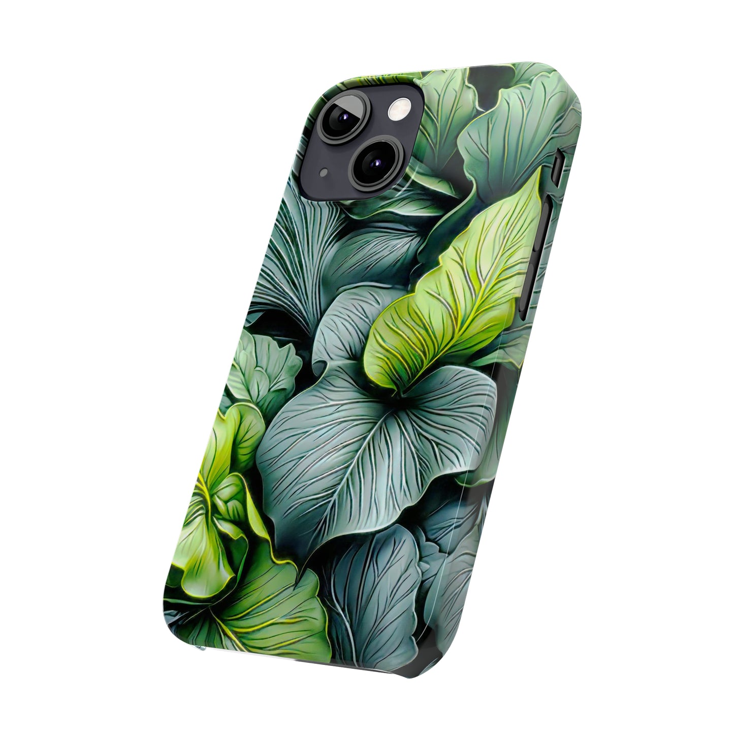 Abstract Greenery iPhone Case
