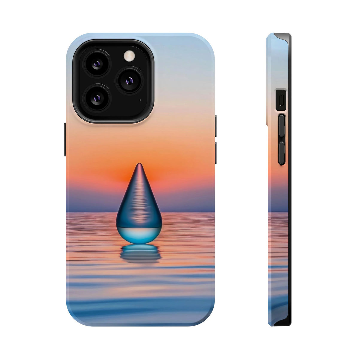 Sunset Droplet - Magnetic iPhone Case
