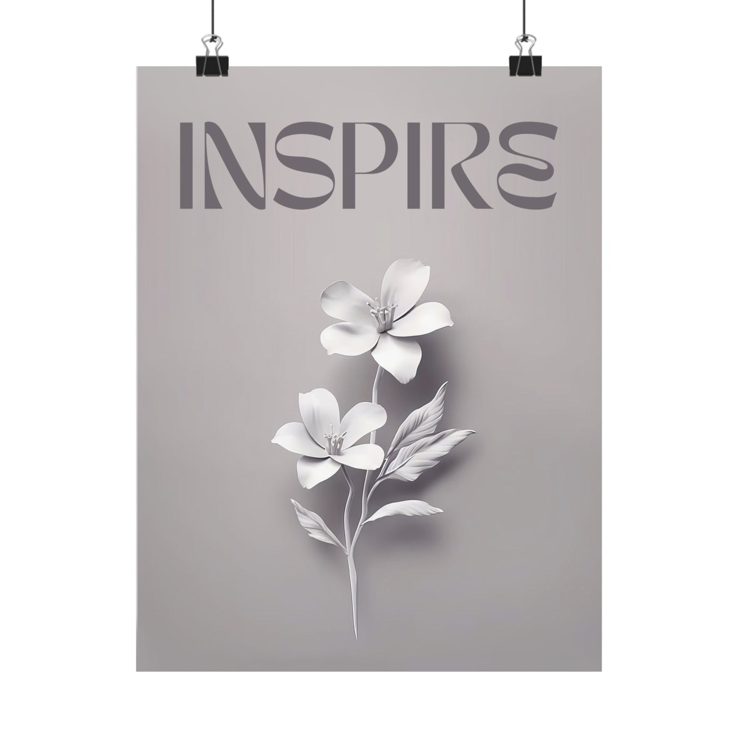 Inspire – Floral Art Print