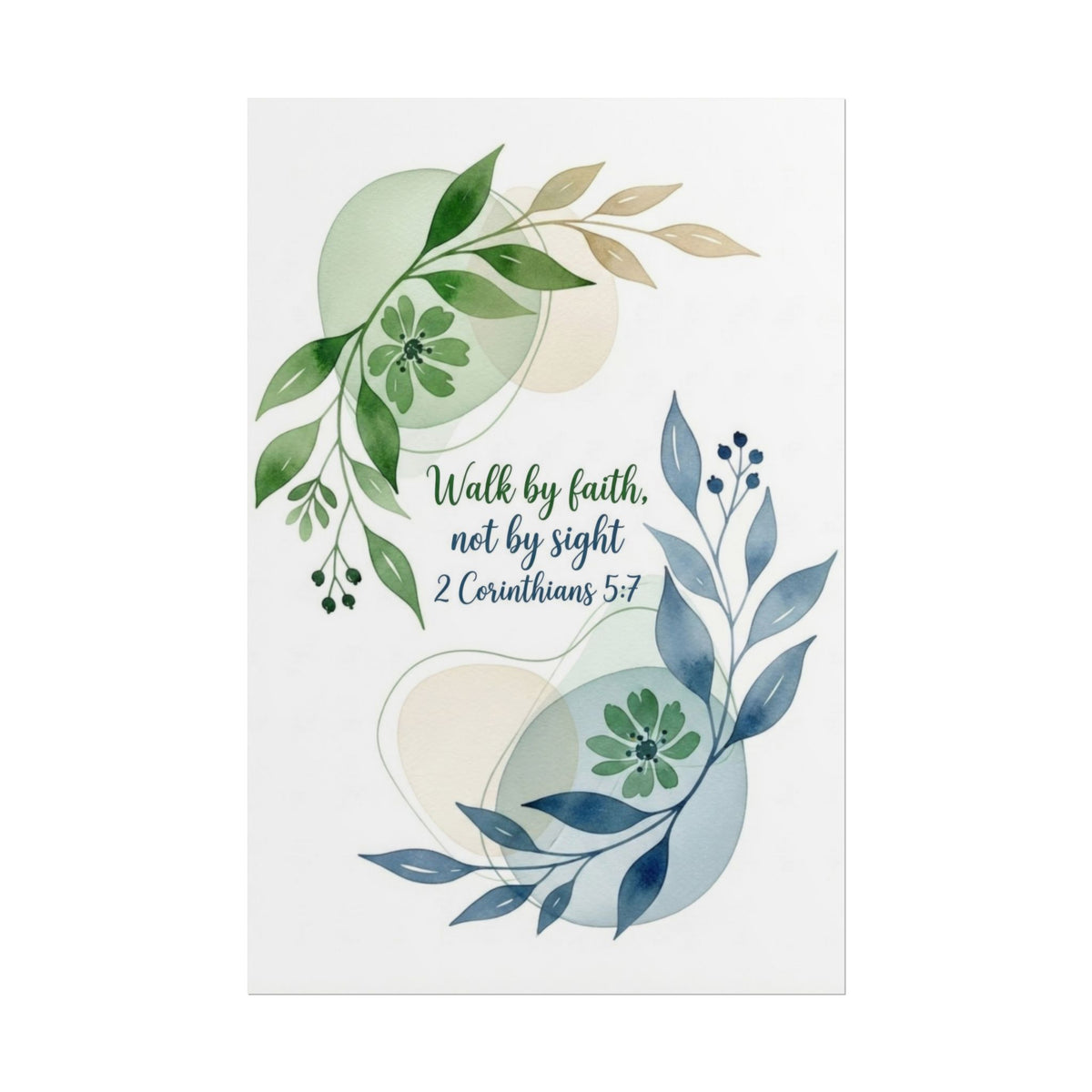Walk by Faith - Art Print