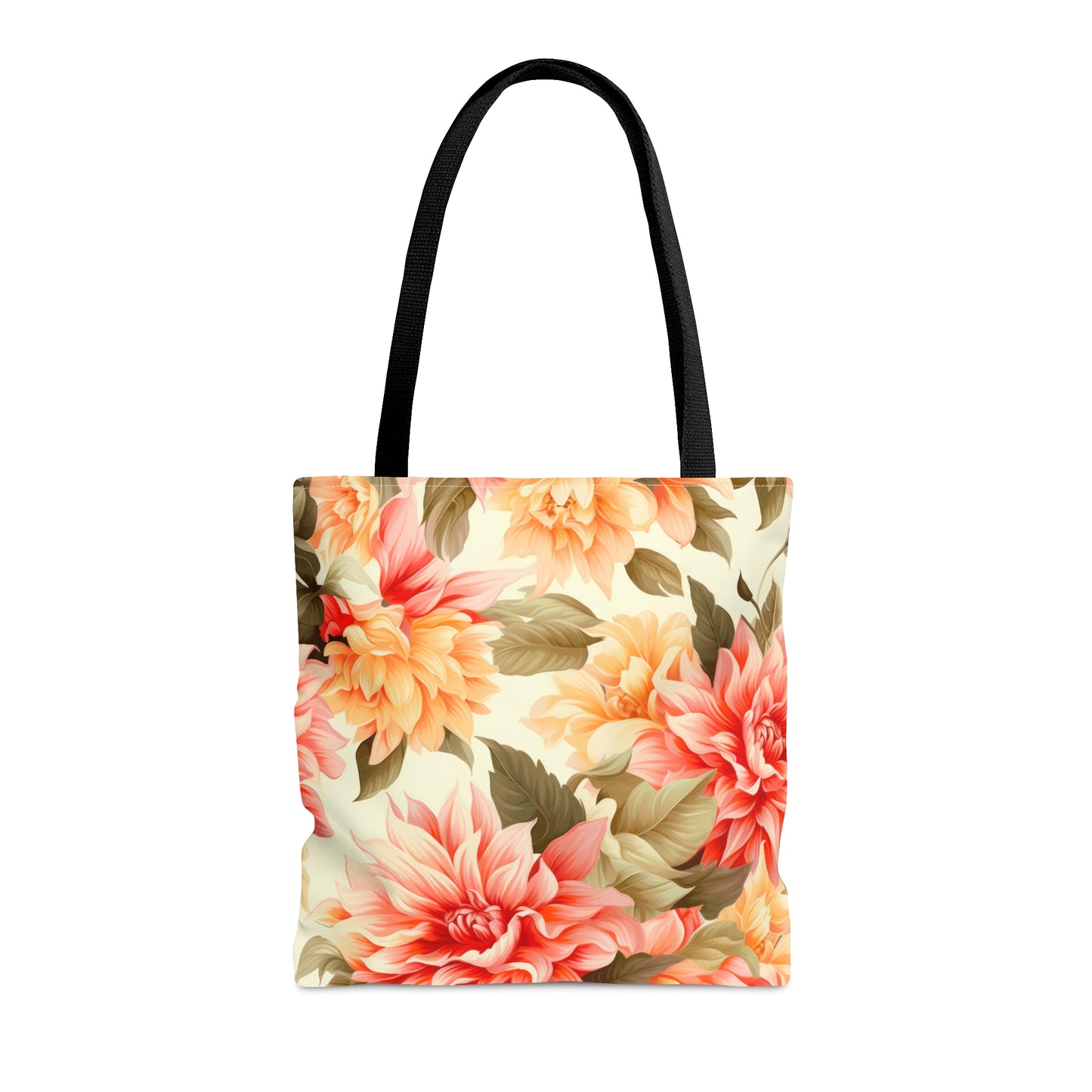 Flowery Market Tote Bag