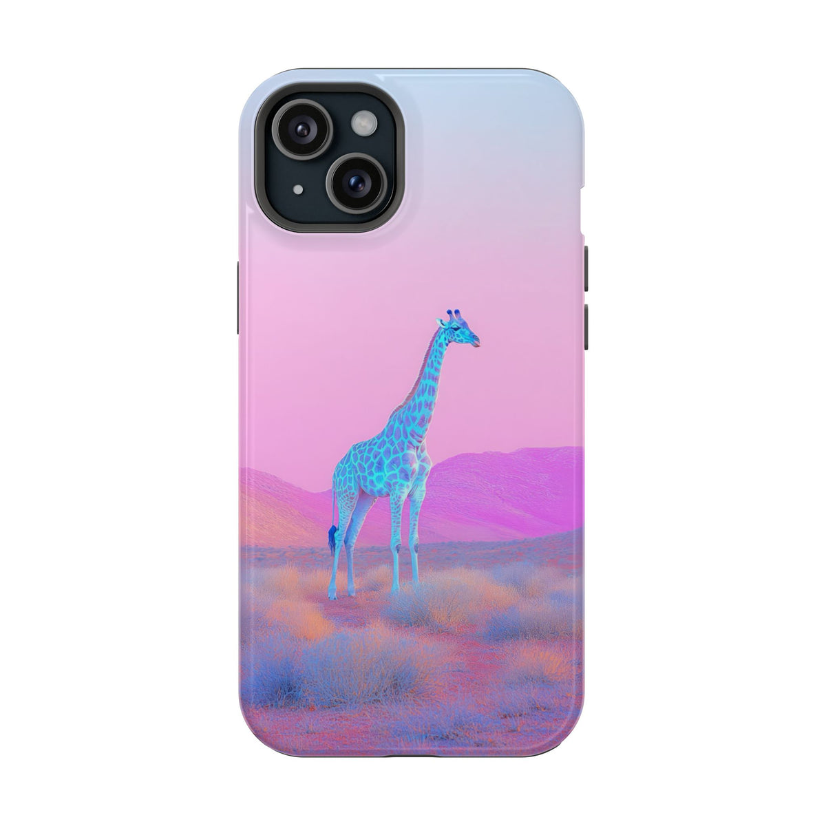 Giraffe Landscape - Magnetic iPhone Case
