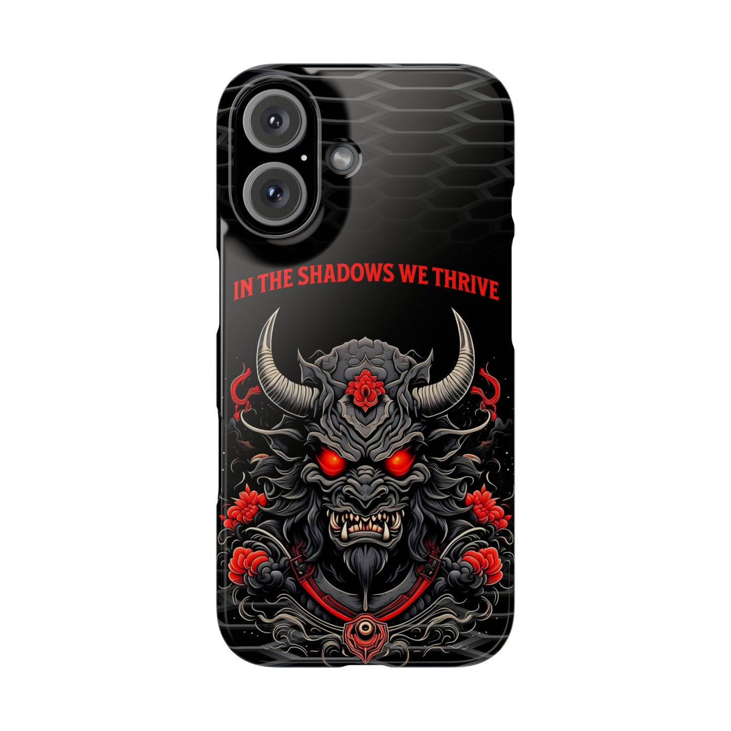 Embrace the Dark - iPhone Case