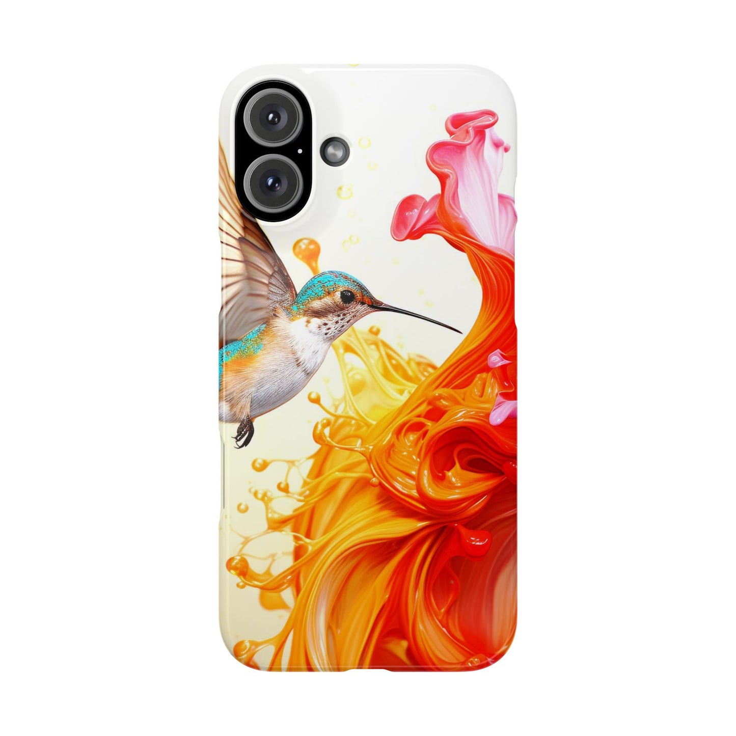 Bird Color Splash - iPhone Case