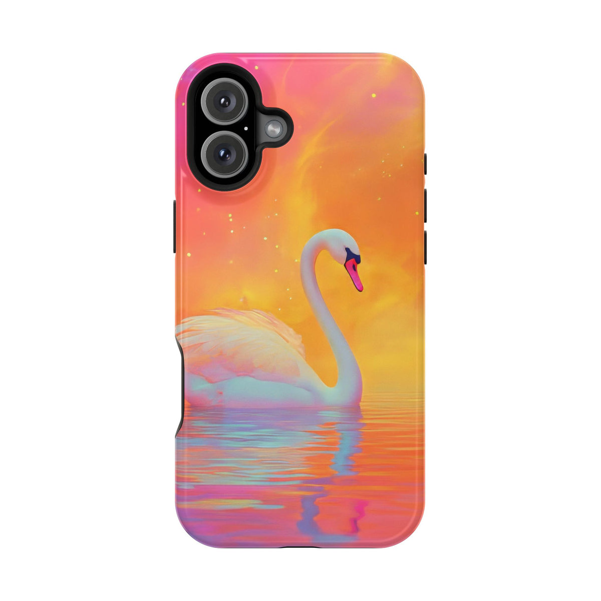 Sunset Swan - Magnetic iPhone Case