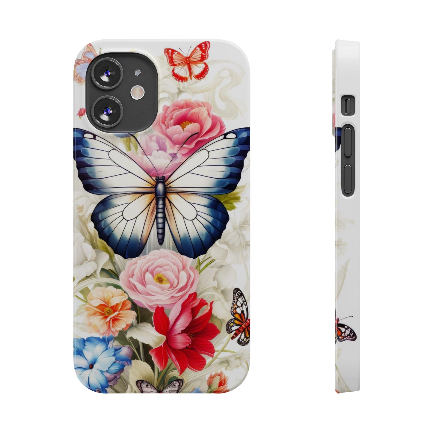 Butterfly Floral - iPhone Case