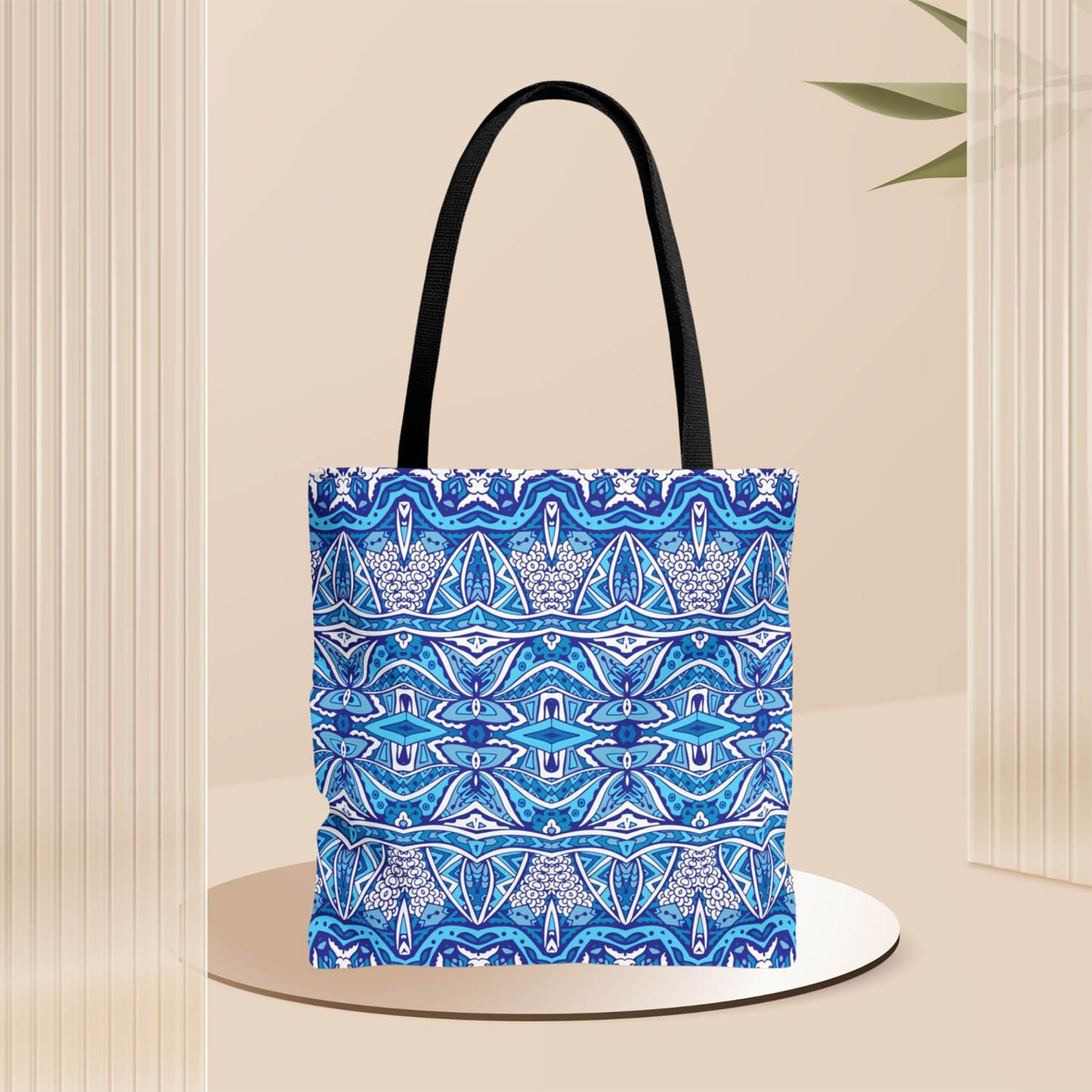 Blue Tribal - Tote Bag
