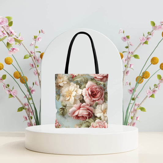 Floral Elegance - Tote Bag