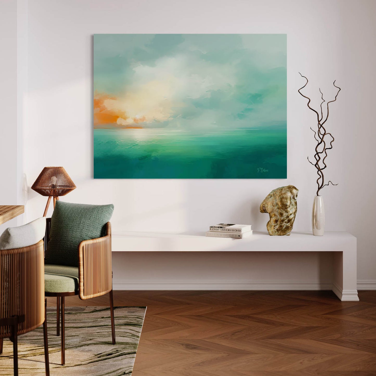 Tranquil Horizon - Canvas Wall Art
