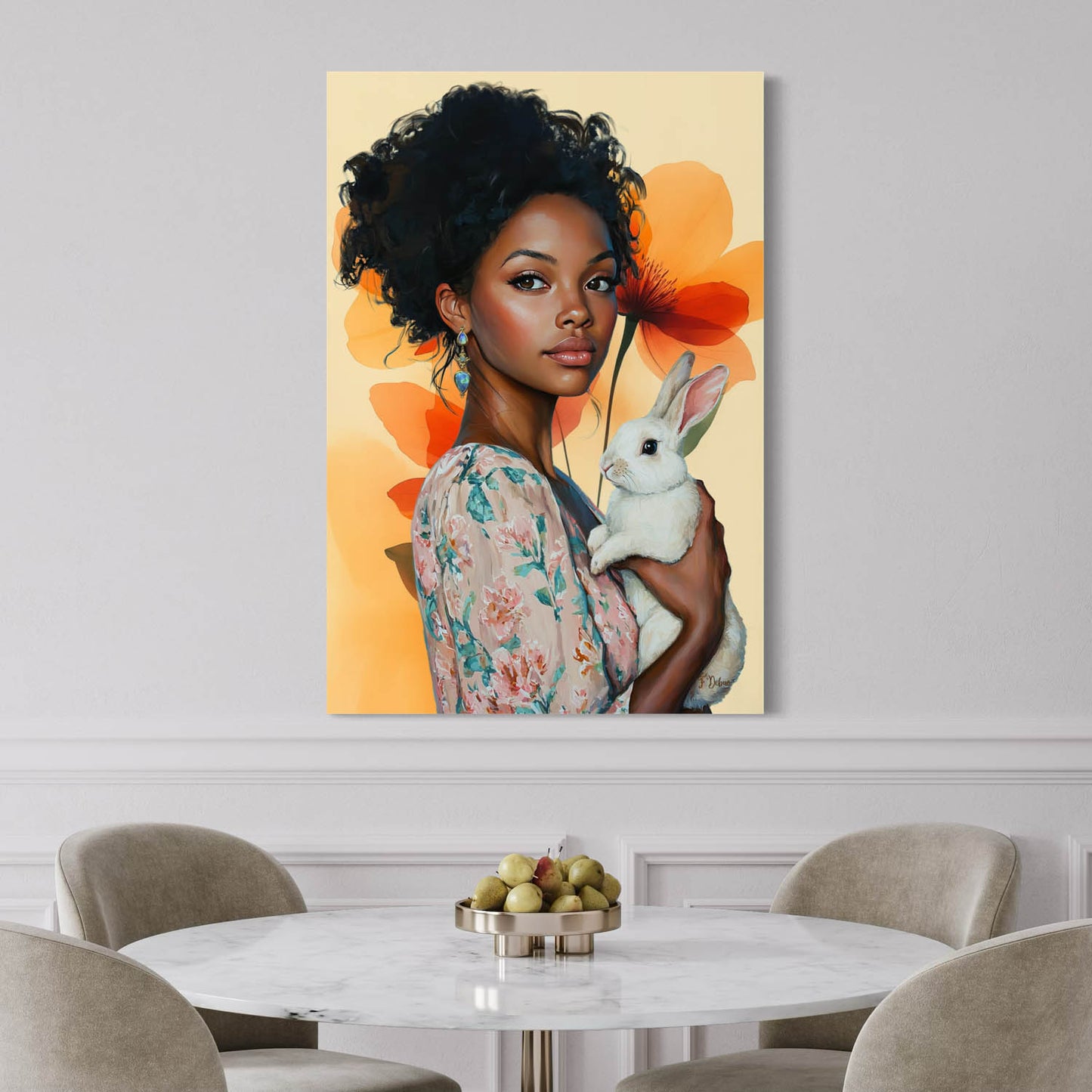 Gentle Embrace - Canvas Wall Art