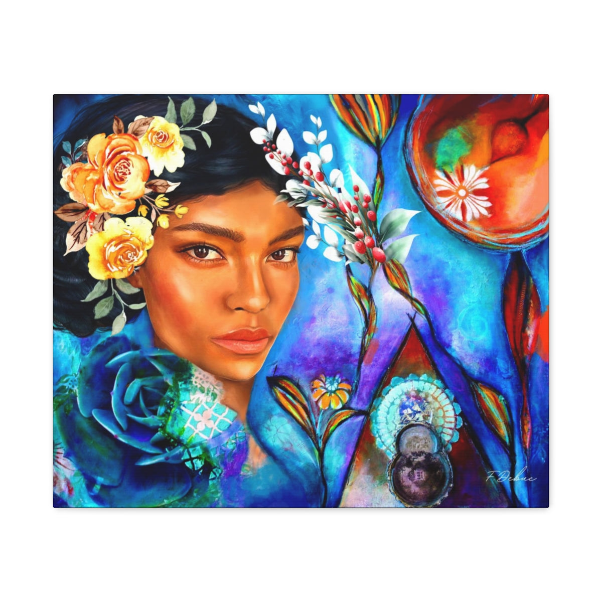 Dreamy Bloom - Canvas Wall Art
