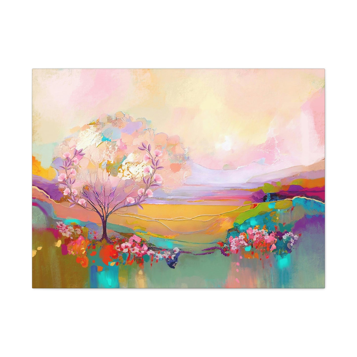 Peaceful Pink - Canvas Wall Art